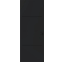 Binnendeur met horizontale decoratieve freeslijnen