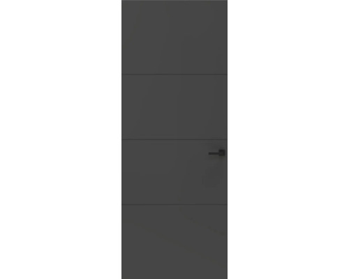 PERTURA Binnendeur 785 opdek rechts grijs afgelakt 211,5x93 cm Garagepoort met handgreep