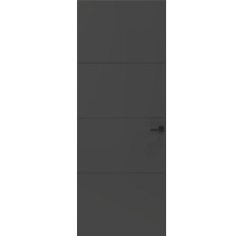 Grijze binnendeur met handgreep