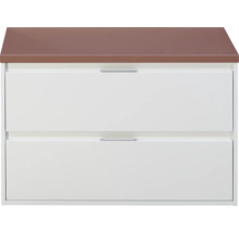 Wastafelonderkast met twee laden