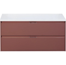 Wastafelonderkast met twee laden en opbergruimte