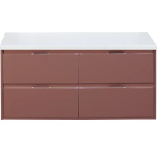 Onderkast met vier laden en witte bovenkant