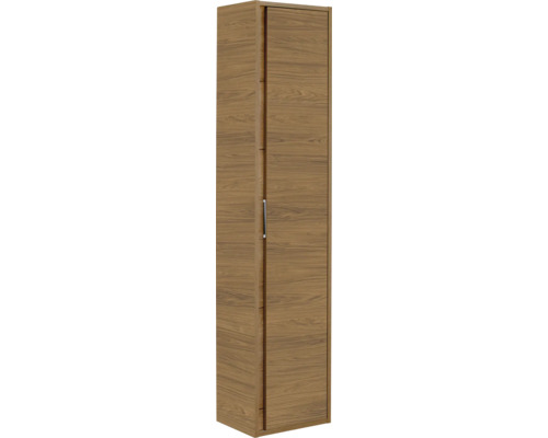 SANOX Hoge badkamerkast Porto 160x35x27 cm honey Hoge houten kast met twee deuren