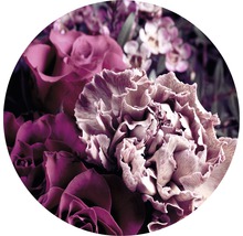 Close-up van een bloemenboeket met rozen en anjers