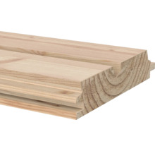 Houten paneel met mes en groef