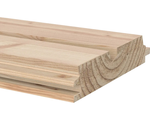 Houten paneel met mes en groef
