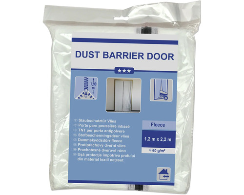 Stofbeschermingsdeur van vlies in verpakking