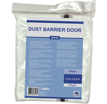 Stofschutdeur van fleece, 1,2 meter bij 2,2 meter