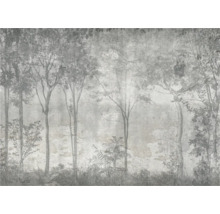 Decoratief fotobehang met bosmotief voor wanddecoratie