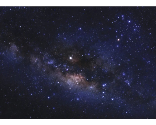 Gezicht op de Melkweg aan de nachthemel met sterren