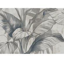 Behang met plantenmotief voor wanddecoratie