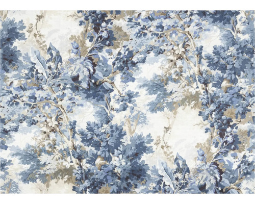 Gepatroneerd textiel met bloem- en bladmotieven