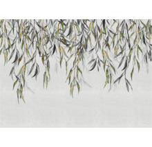 Decoratief behang met takken en bladeren