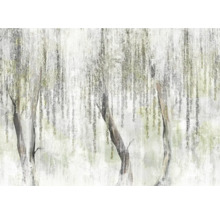 Decoratieve muurschildering met wilgenmotief voor interieurs