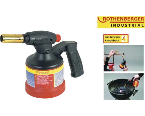 Rothenberger Industrial soldeerapparaat met piëzo-ontsteking