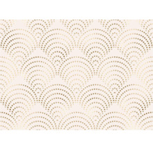 Decoratief behang met halve cirkelpatronen