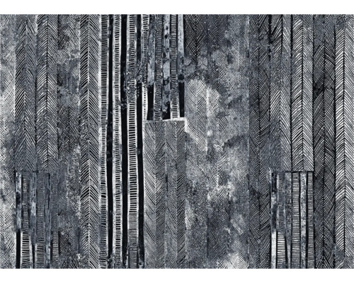 Abstract patroon met strepen en zigzaglijnen