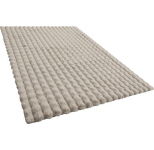 Rechthoekig vloerkleed met ribbeltextuur