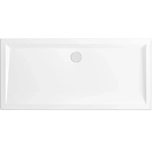 Rechthoekige douchebak met afvoer