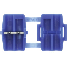 Blauwe stroomdiefconnector voor elektrische kabels
