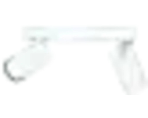 PHILIPS Plafondspot badkamer Idris 2-lichts wit Wandlamp