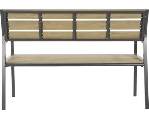 Tuinbank van hout en metaal