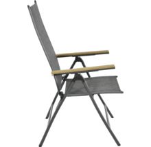 Tuinstoel met armleuningen, opvouwbaar