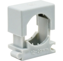 Leidingklem voor buizen met een diameter van 12 tot 20 millimeter