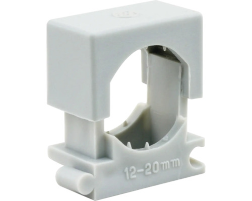 Leidingklem voor buizen met een diameter van 12 tot 20 millimeter