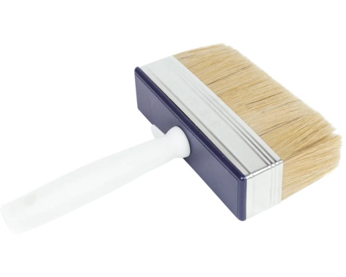 Blokkwast 14x4cm Vlakke kwast met kunststof handvat