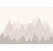 Illustratie van een berglandschap