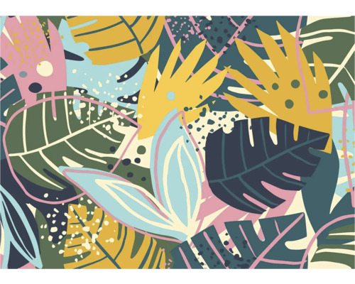 Illustratie met verschillende bladvormen