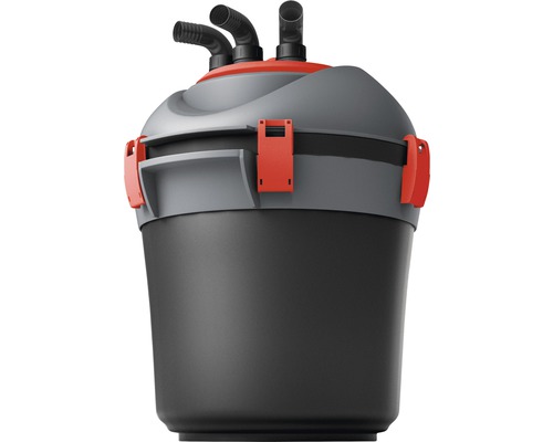 Aquarium buitenfilter met aansluitingen