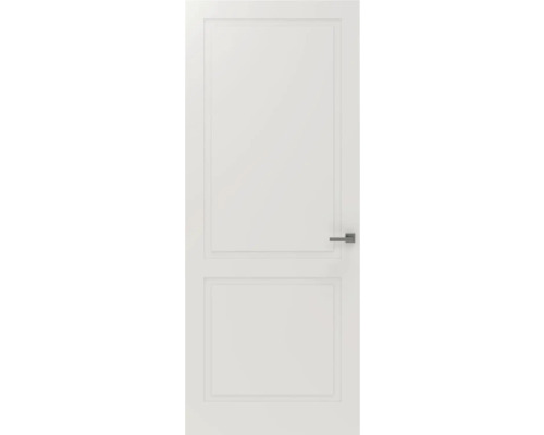 PERTURA Binnendeur 5001 opdek links wit afgelakt 211,5x88 cm Witte binnendeur met twee panelen en deurklink