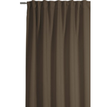 Gordijn met rimpelbandophanging aan een gordijnroede