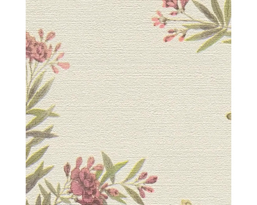 Behang met bloemmotief