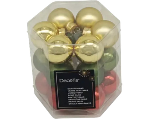 Verpakking glazen kerstboomballen