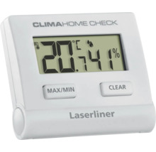 Laserliner Clima Home Check digitale thermo-hygrometer voor het weergeven van temperatuur en luchtvochtigheid