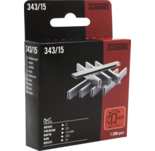 JC Schwarz nietjes 343/15, 1200 stuks