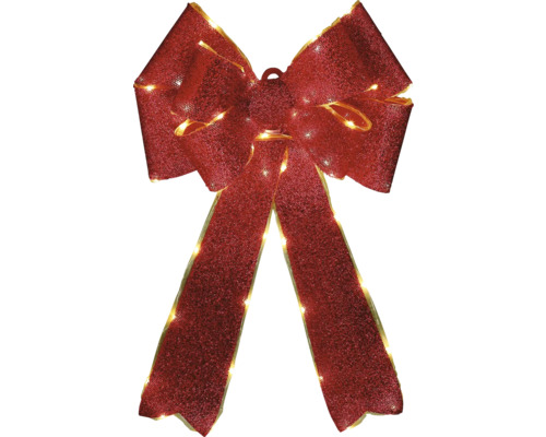 Decoratieve strik met verlichting voor feestelijke gelegenheden
