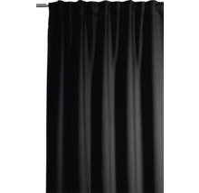 Gordijn met rimpelbandophanging aan een gordijnroede