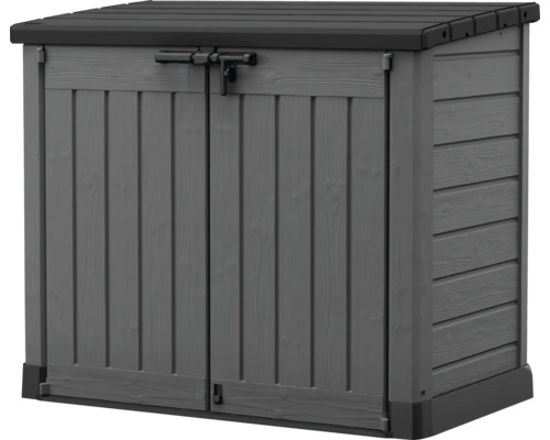 Grijze gereedschapskist met afsluitbare deuren voor buiten