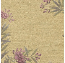 Behang met bloemmotief