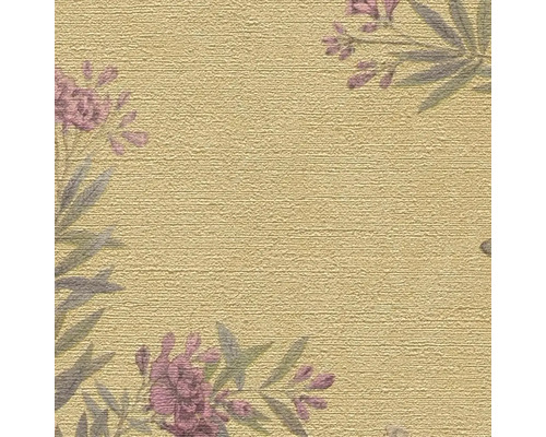 Behang met bloemmotief