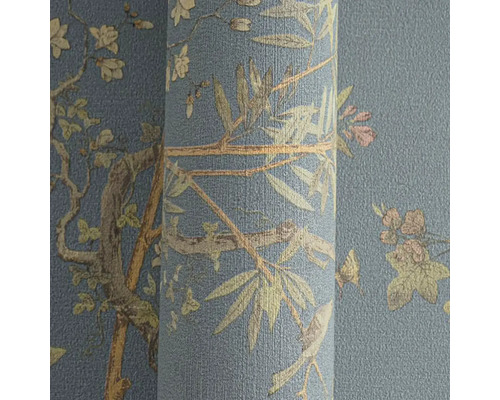 Behangrol met bloemmotief voor wanddecoratie