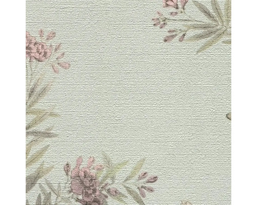Behang met bloemmotief