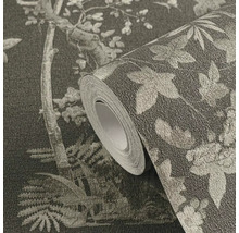 Rol decoratief behang met plantenmotief