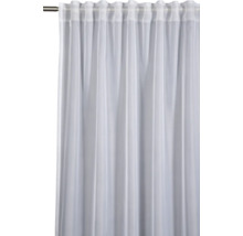 Gordijn met plooibandophanging aan gordijnroede