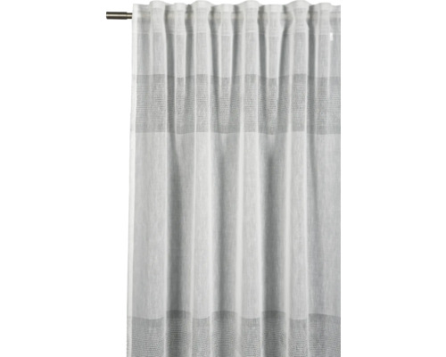 Gordijn met decoratieve weefstrepen