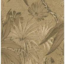 Behang met bladerpatroon